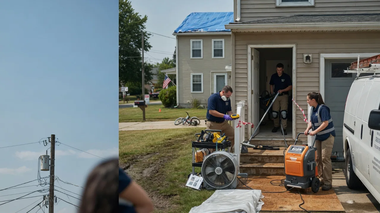 Water Damage Repair in Shady Side, MD near me